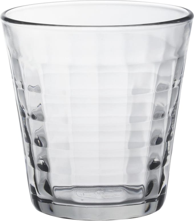 Duralex Prisme Waterglas 27,5 cl - Gehard glas - 6 stuks