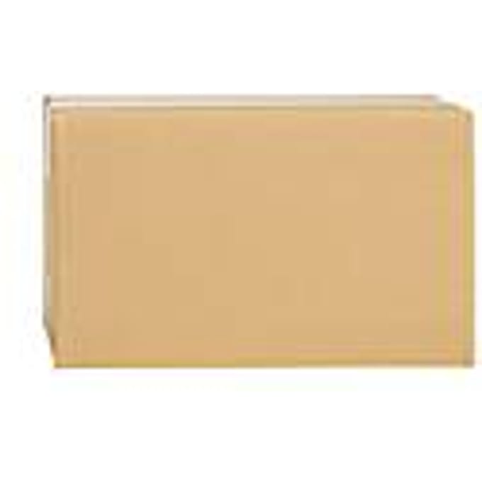 Golfkartonnen vouwdozen, enkele golf, 270 x 140 x 170 mm, bruin