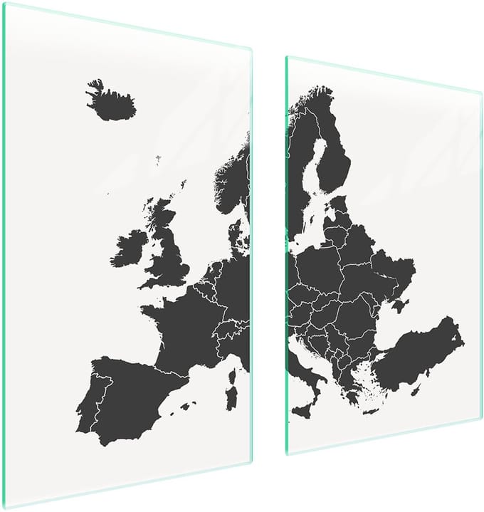 TMK ArtDeko - Snijplank - Glas - 65x52 cm - Mapa