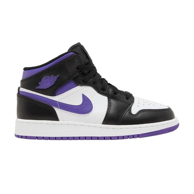 Air Jordan 1 Mid GS 'Dark Iris' 38 black