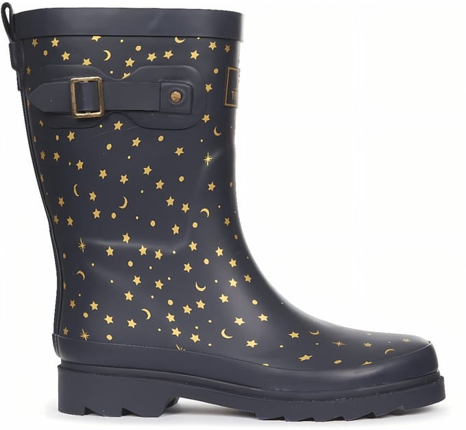 Trespass damesrubberlaarzen Celeste - Female Mid Height Welly Midnight