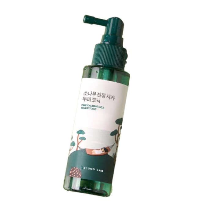 Round Lab Pine Cica Kalmerende Hoofdhuid Tonic 100ml black