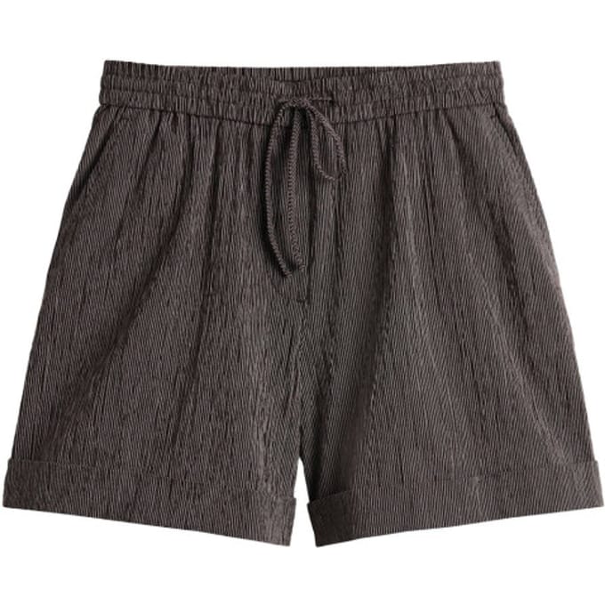 straight fit short met elastische band model 'Malky'