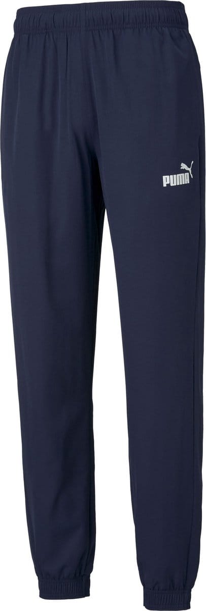 Puma sportieve joggingbroek heren navy polyester XS comfortabel.