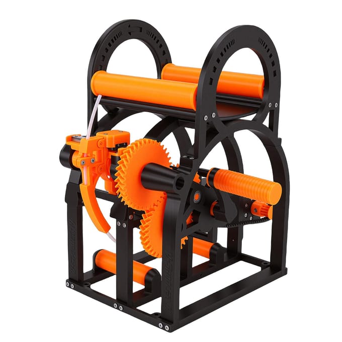 Bobineur Électrique 3D pour Filament     Bobineur 20cm avec Poignée Fournitures d'Impression 3D Orange orange
