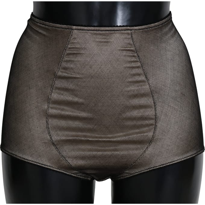 Dolce & Gabbana Dames Ondergoed Beige Met Zwart Net