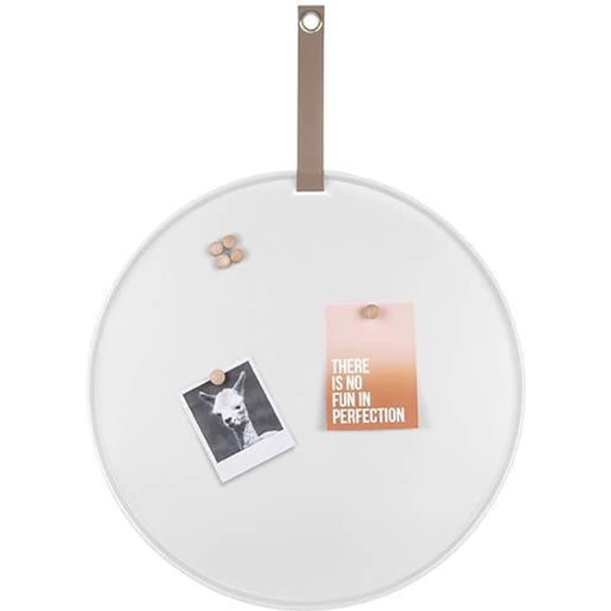 Present Time Memo bord Perky - IJzer Wit - 50cm - Scandinavisch