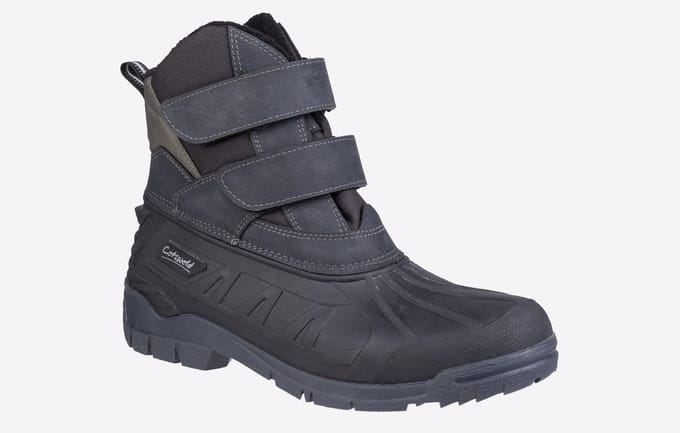 Cotswold Kempsford Zwarte Regenlaarzen
