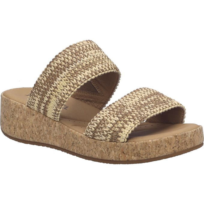 Josef Seibel - EVITA 02 - Dames slippers - Kleur: Bruin - Maat: 37