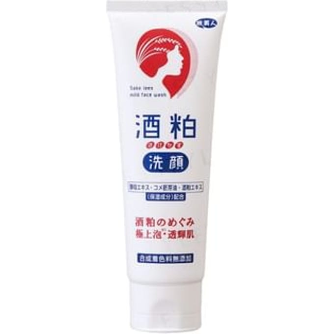 Tabibijin - Sake Lees Mild Face Wash 120g