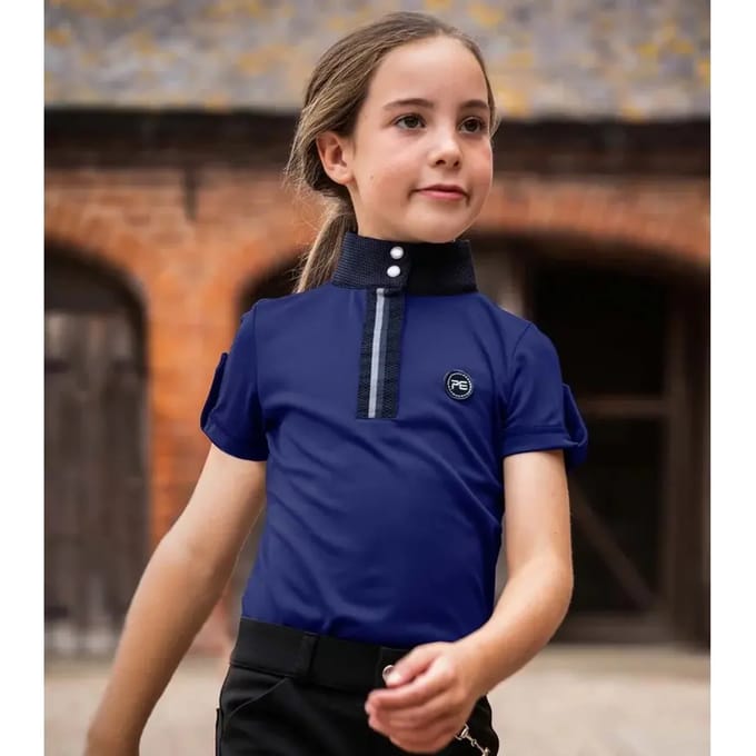 Technisch ruitershirt voor meisjes Premier Equine Mini Amia