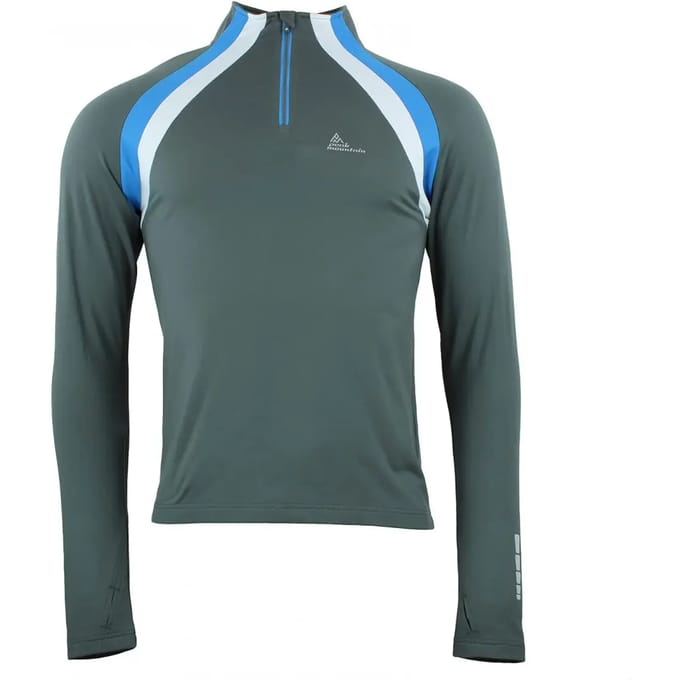 1st skin T-shirt met rits Peak Mountain