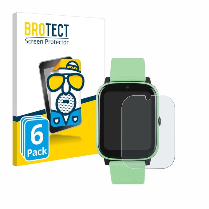 BROTECT - Screenprotector voor One2Track Connect NEXT - Folie Beschermfolie matte 6 Stuks