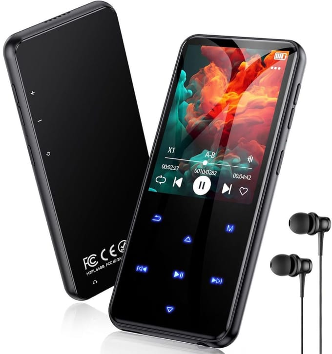 CLGP® MP3 Speler Bluetooth - FM-Radio - Zwart