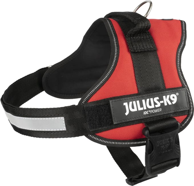 Julius-K9 Powertuig - M - Maat 0 - Rood