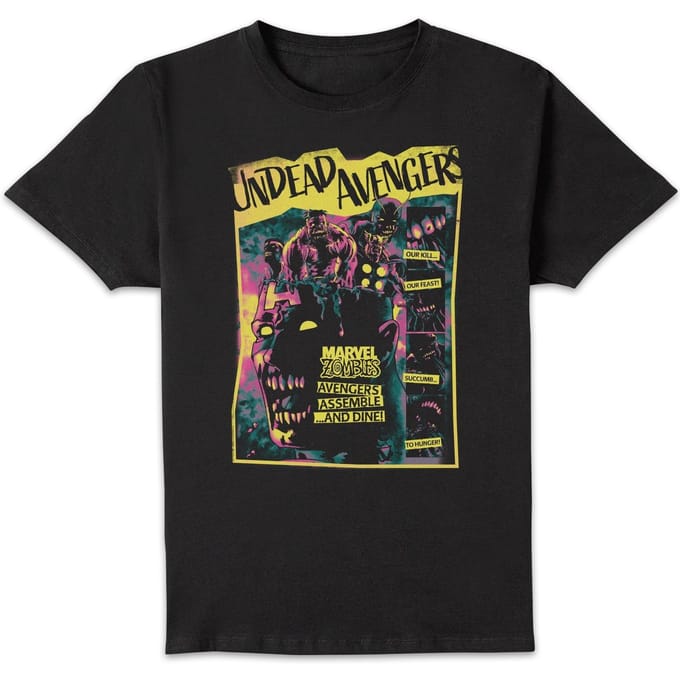 Marvel Undead Avengers Unisex T-Shirt - Black - M