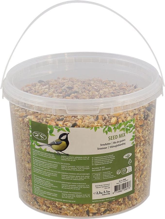 Esschert Design - Strooivoer 2,3kg in emmer