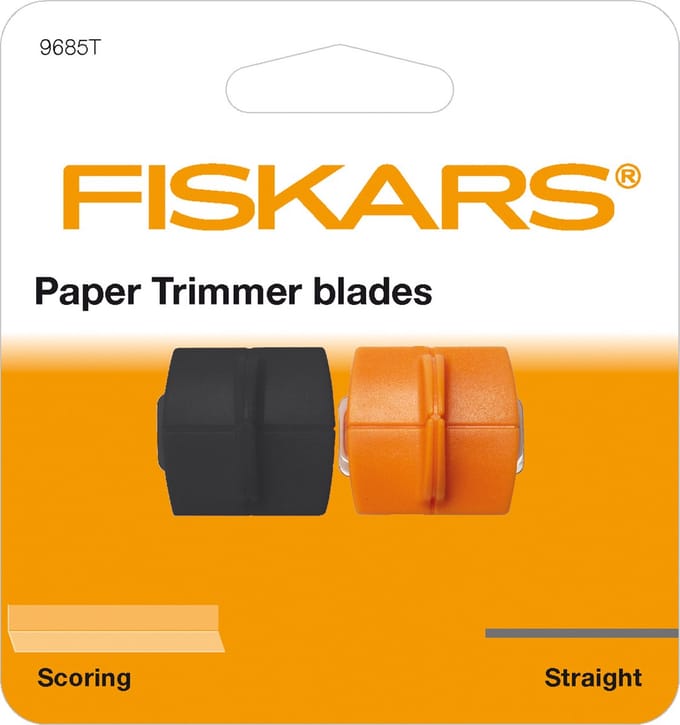 Ersatzklinge und -rolle Fiskars tragbare Rotationsschneidemaschine A4