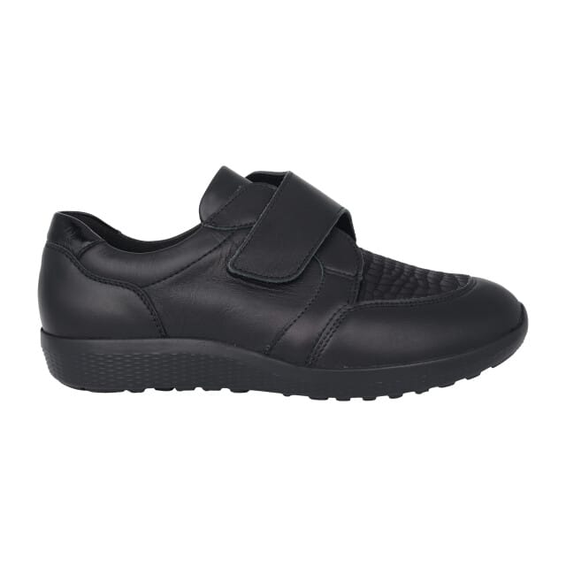 Waldläufer M-Ira - dames sneaker - Zwart - maat 36 (EU) 3.5 (UK)