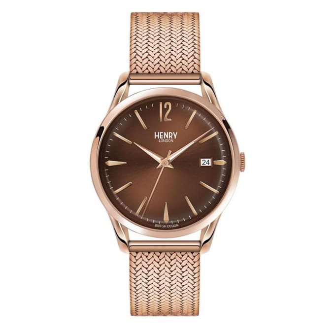 Henry London Harrow HL39-M-0050 Dames Horloge 39MM