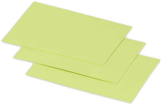 Kleine grijze kaarten van Clairefontaine
