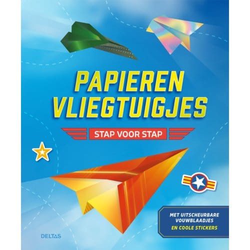 Papieren Vliegtuigjes - Stap Voor Stap - ZNU