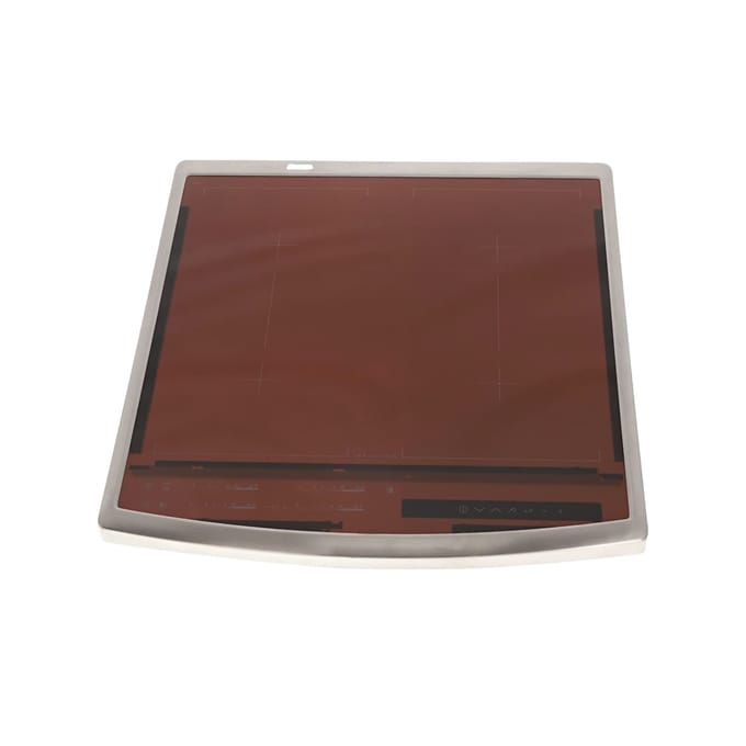 AEG glasplaat met kader,tiptoets-schakelaar,inox,60cm, CZ1 5615595005