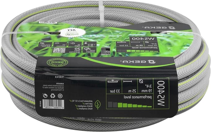Waterslang 25 meter - Flexibele tuinslang - Tuin bewateren - Anti-knik technologie - 3/4 inch - Groen