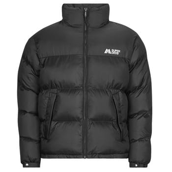 Superdry - Zwarte Pufferjas - Heren - Gewatteerde jassen