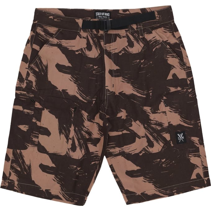 Hidden Cargo Shorts Herenshort Bruin/camo