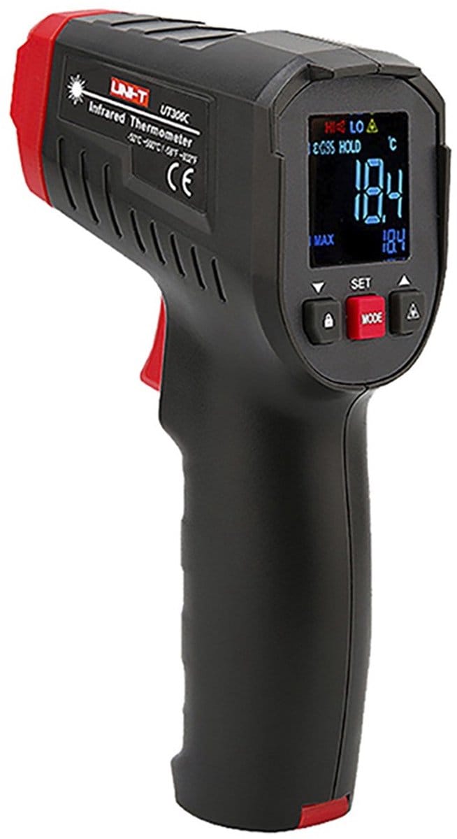 Uni-T Ut306C Ir-Thermometer Voor Contactloze Metingen