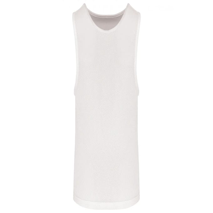 Overgooier Kind 10/14 years (10/14 ans) Proact White 100% Polyester
