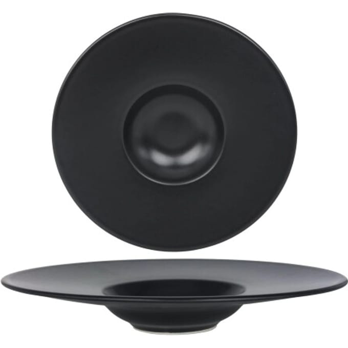 Bonna Pastabord - Notte Neat - Porselein - 30 cm (220cc) - set van 2