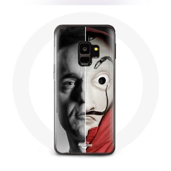 Samsung Galaxy S9 hoesje La casa de papel Berlin Mask Split