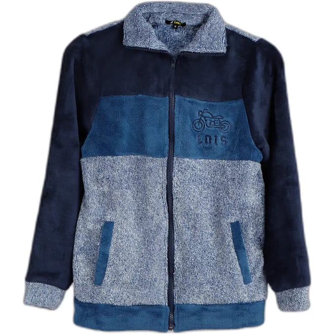 Warme lange mouwen kindermantel Lois Motor