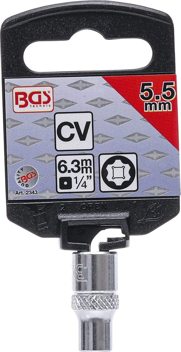 BGS Dopsleuteldop Super Lock 1/4 5,5 mm