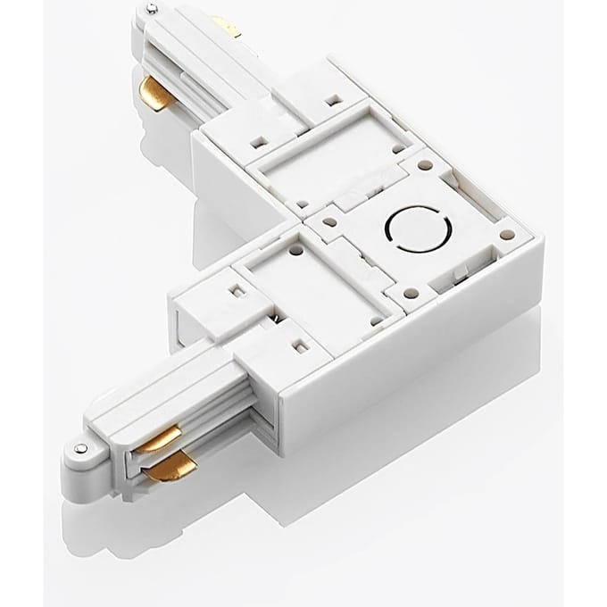 Lindby hoekconnector Linaro, wit, 1-fase systeem