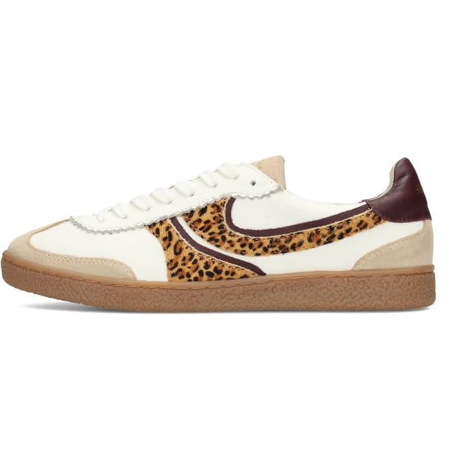 Haboob Charlotte Sneakers - Leer - Dames - Beige - Maat 40