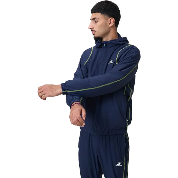 Track suit jas Banlieue Contrast Stitch Retro