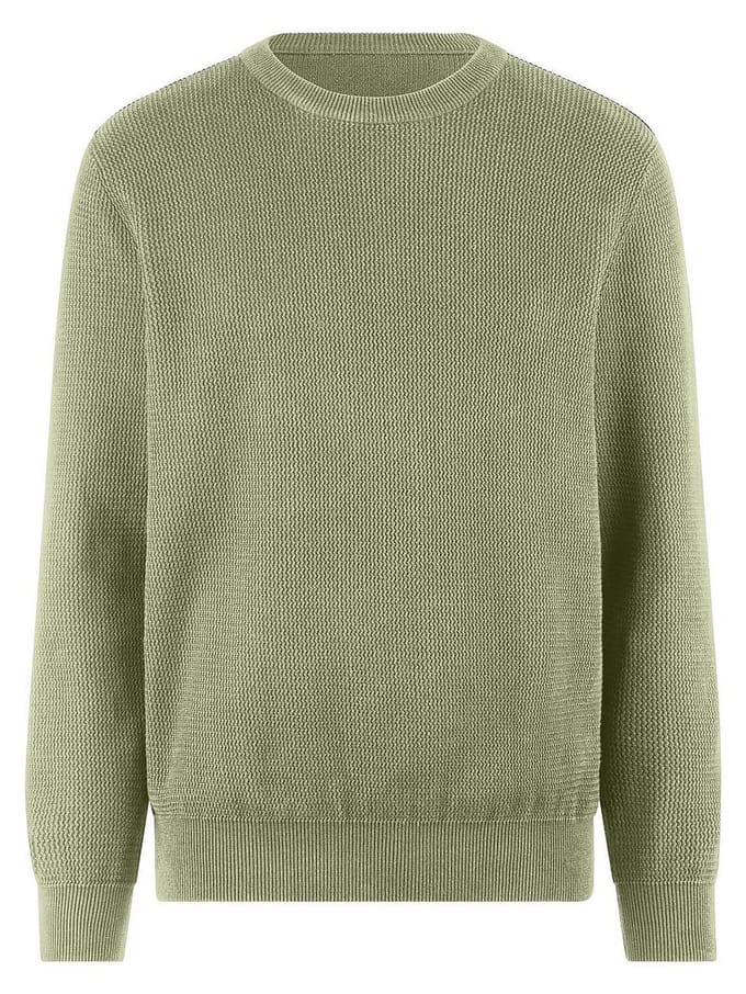 Trui ronde hals Van Louis Sayn groen