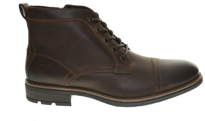 Bruin Bottine Clarcks Emmet maat 41