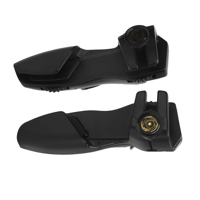 Manette de jeu mobile avec bouton de tir à 6 doigts et manette auxiliaire black