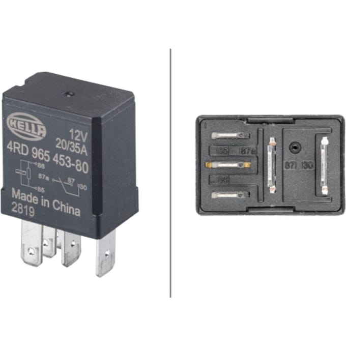 Relais, niveaureguliering Original HELLA 4RD 965 453-801