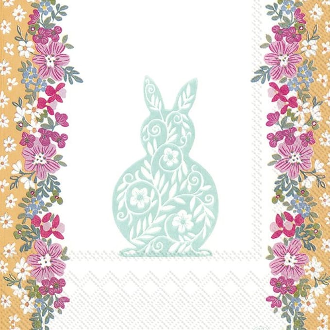 Servetten "Easter Greetings" 33x33 cm