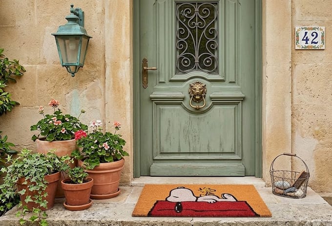 Maison Elara Snoopy Deurmat - Antislip Kokosmat 40 x 60 cm - Buitendeurmat Binnen