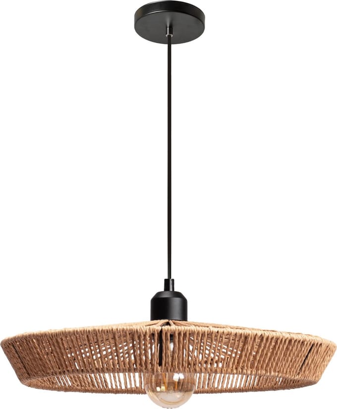 Toolight App1407-1Cp Hanglamp Bruin 42X10X80Cm