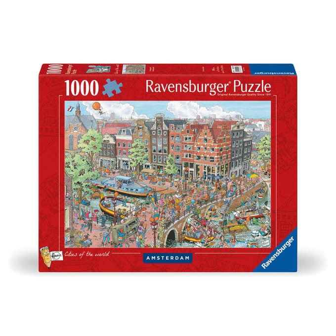 Ravensburger Fleroux - Amsterdam 1000 stukjes Volwassenen puzzels