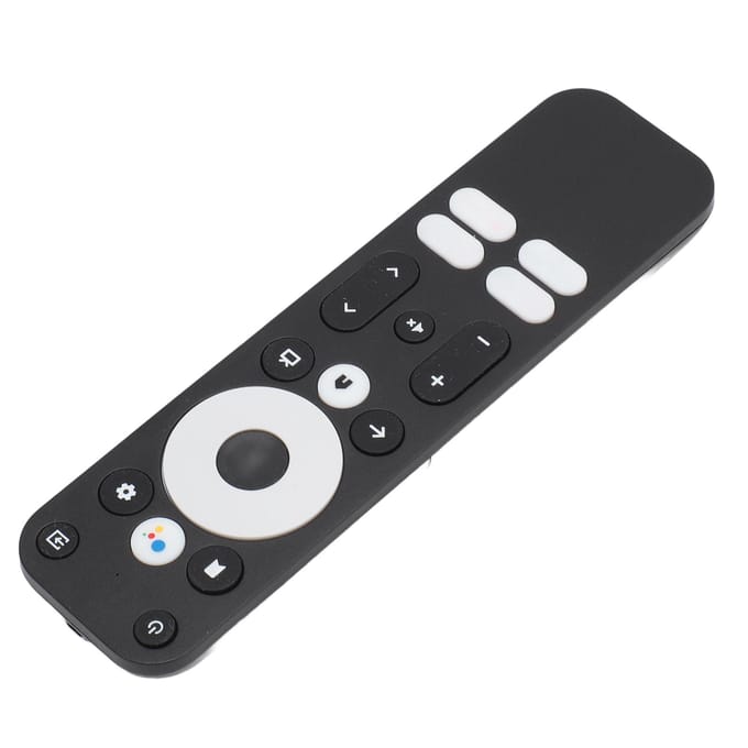 Télécommande vocale universelle pour téléviseur Google TV white