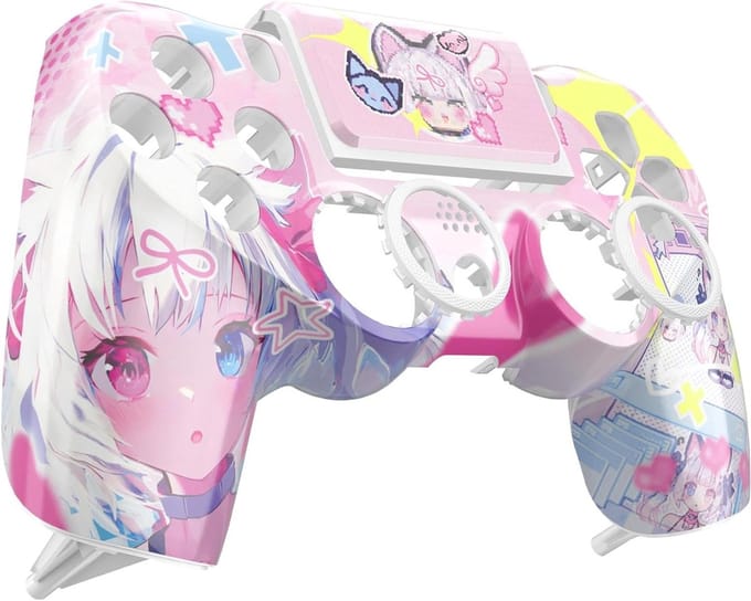 Controller Shell - Behuizing Case Controller Cover - Controller Personaliseren - Uniek Ontworpen Touchpad