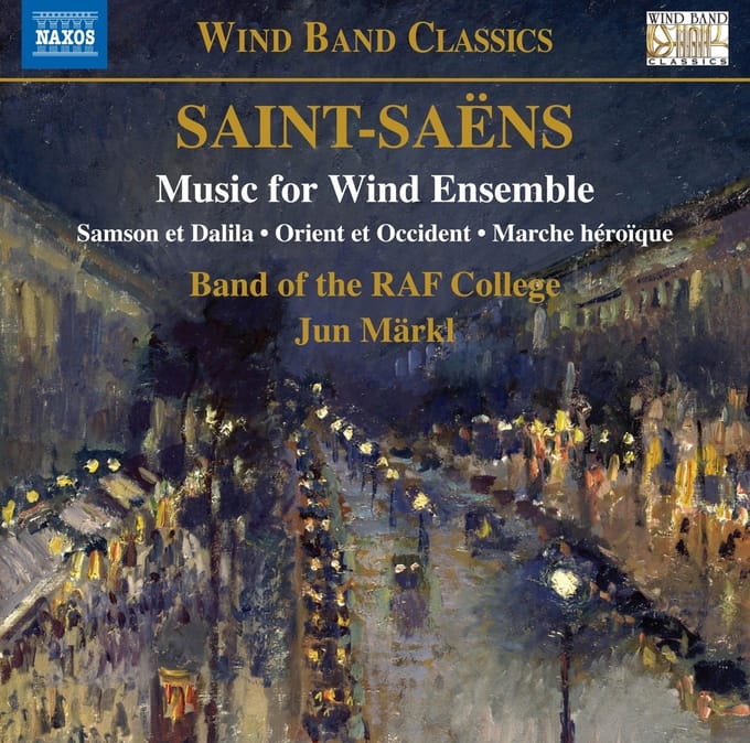 Band Of The RAF College, Jun Märkl - Saint-Saëns: Music For Wind Ensemble (CD)